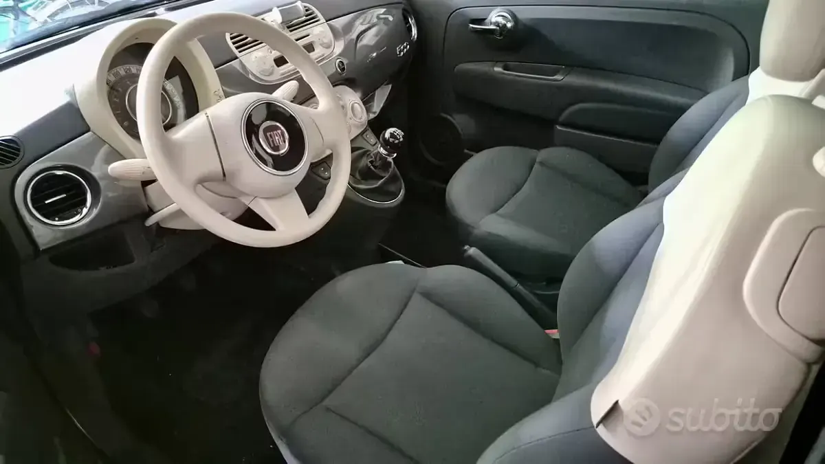 Usata Fiat 500 69 CV (50 kW) 2014 Grigio Berlina