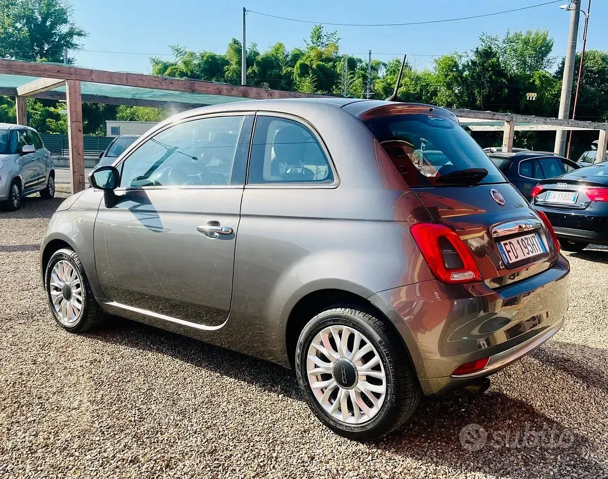 Usata Fiat 500 Lounge 69 CV (50 kW) 2016 Grigio Berlina