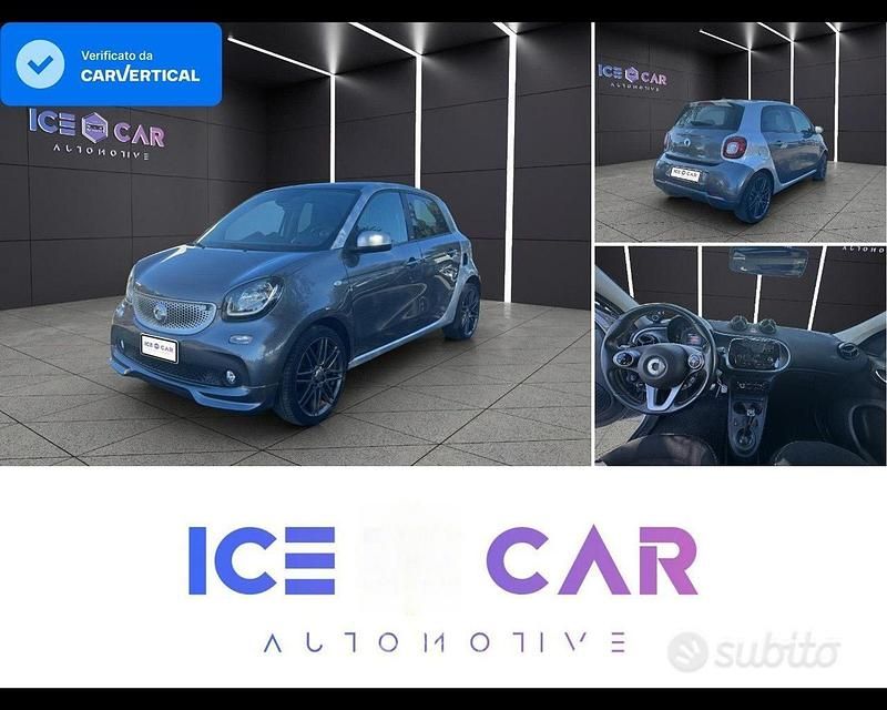 Gray Usata 2017 Smart ForFour Brabus Due volumi | 13.280 € (Ottimo prezzo) - Immagine 1/4