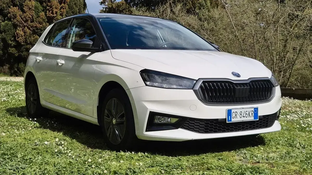 Usata Skoda Fabia Monte Carlo 95 CV (69 kW) 2023 Bianco Utilitaria