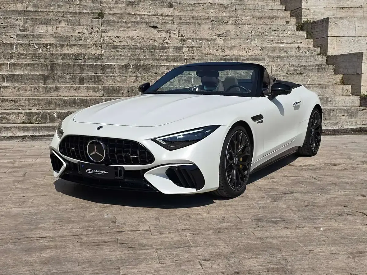 Usata Mercedes SL63 AMG Premium Plus 585 CV (430 kW) 2024 Bianco Cabrio