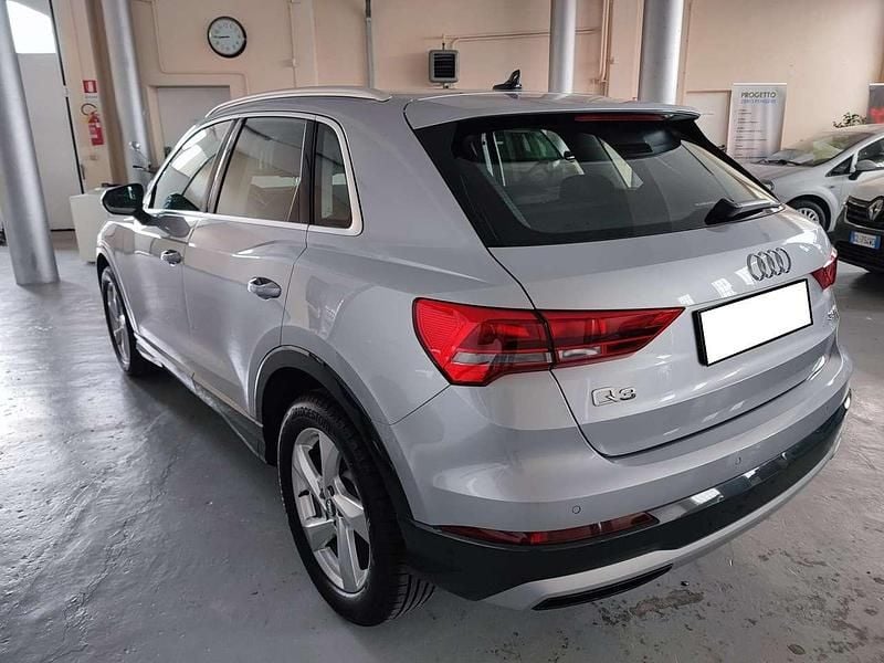 Usata Audi Q3 Advanced 150 CV (110 kW) 2019 Argento SUV