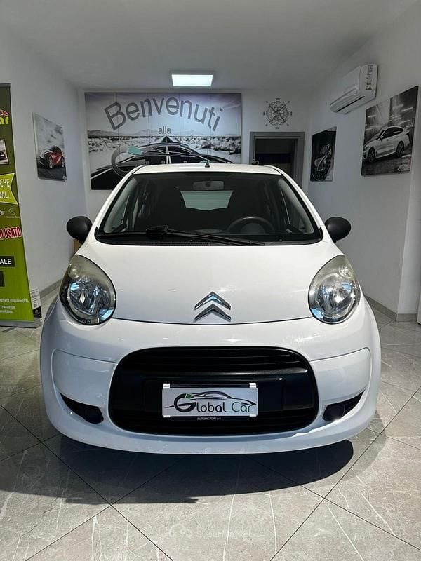 Usata Citroën C1 68 CV (50 kW) 2012 Bianco Utilitaria