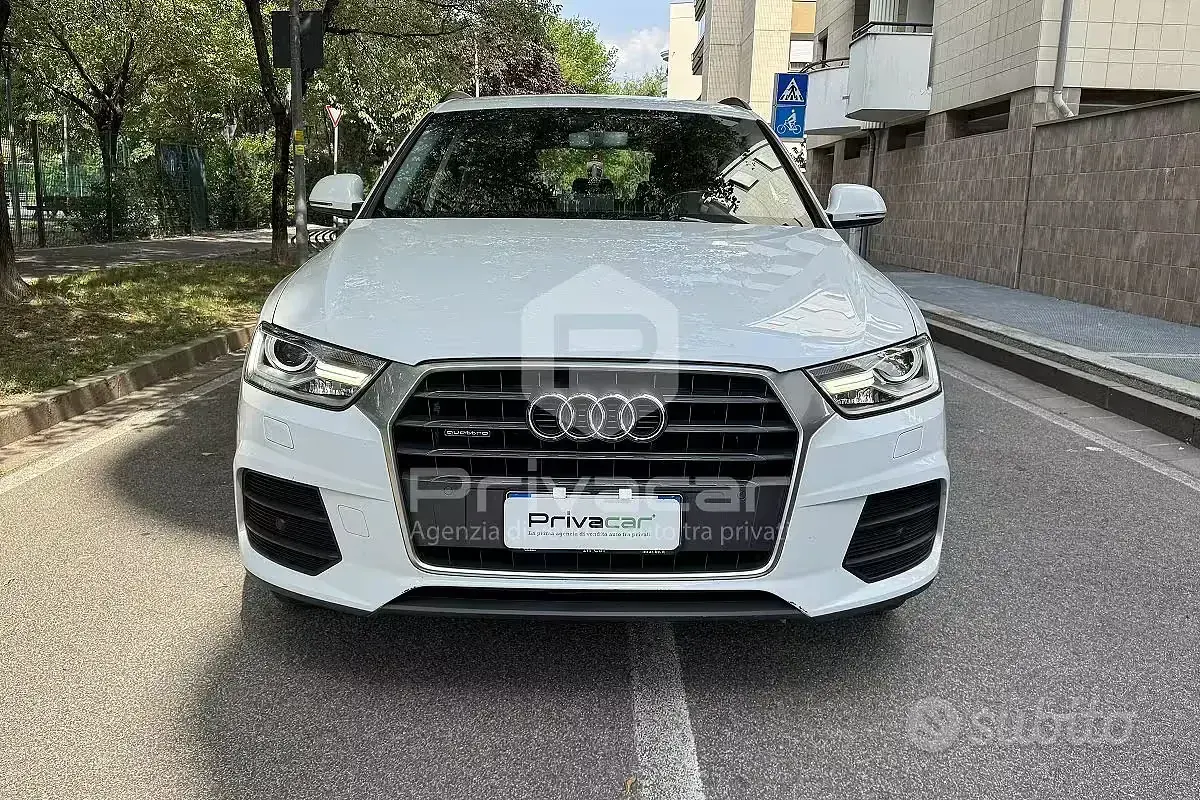 Usata Audi Q3 Business 150 CV (110 kW) 2016 Bianco SUV