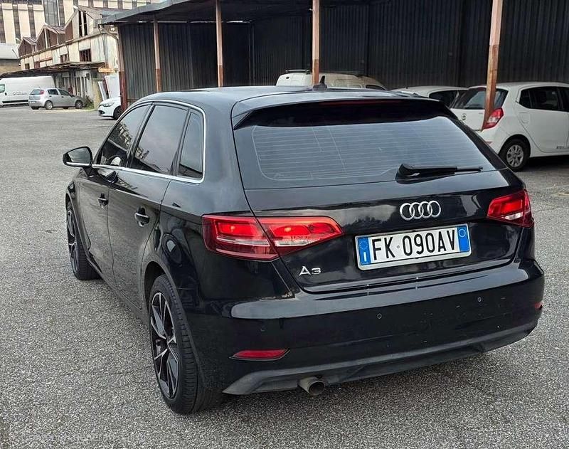 Usata Audi A3 Ambiente 116 CV (85 kW) 2017 Nero Berlina