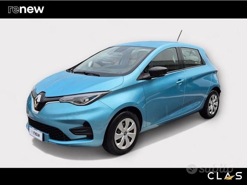 Usata Renault Zoe Life 80 kW (109 CV) 2021 Blu/azzurro Utilitaria
