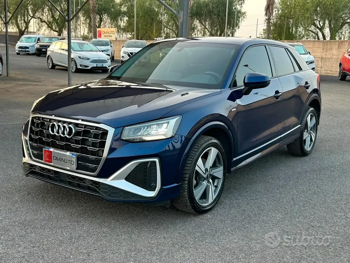 Usata Audi Q2 116 CV (85 kW) 2022 Bluazzurro SUV