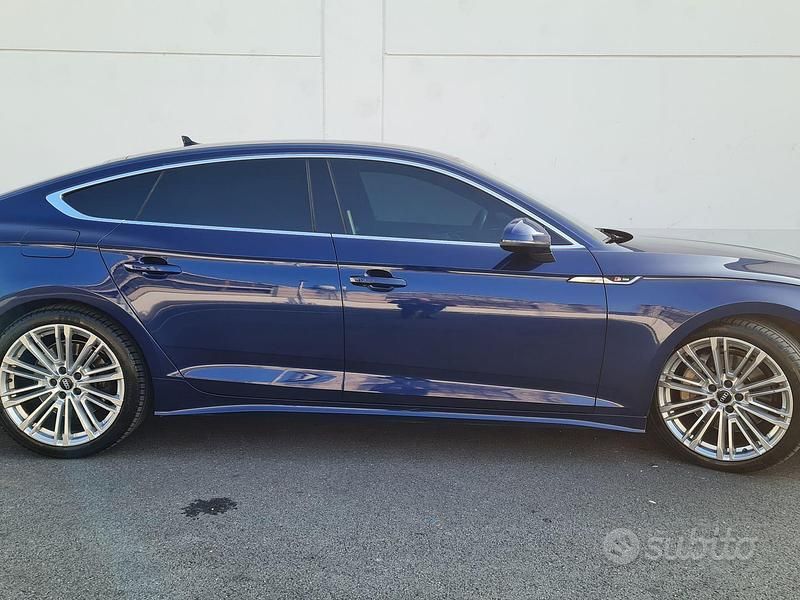 Usata Audi A5 Sport 231 CV (169 kW) 2020 Blu Coupé