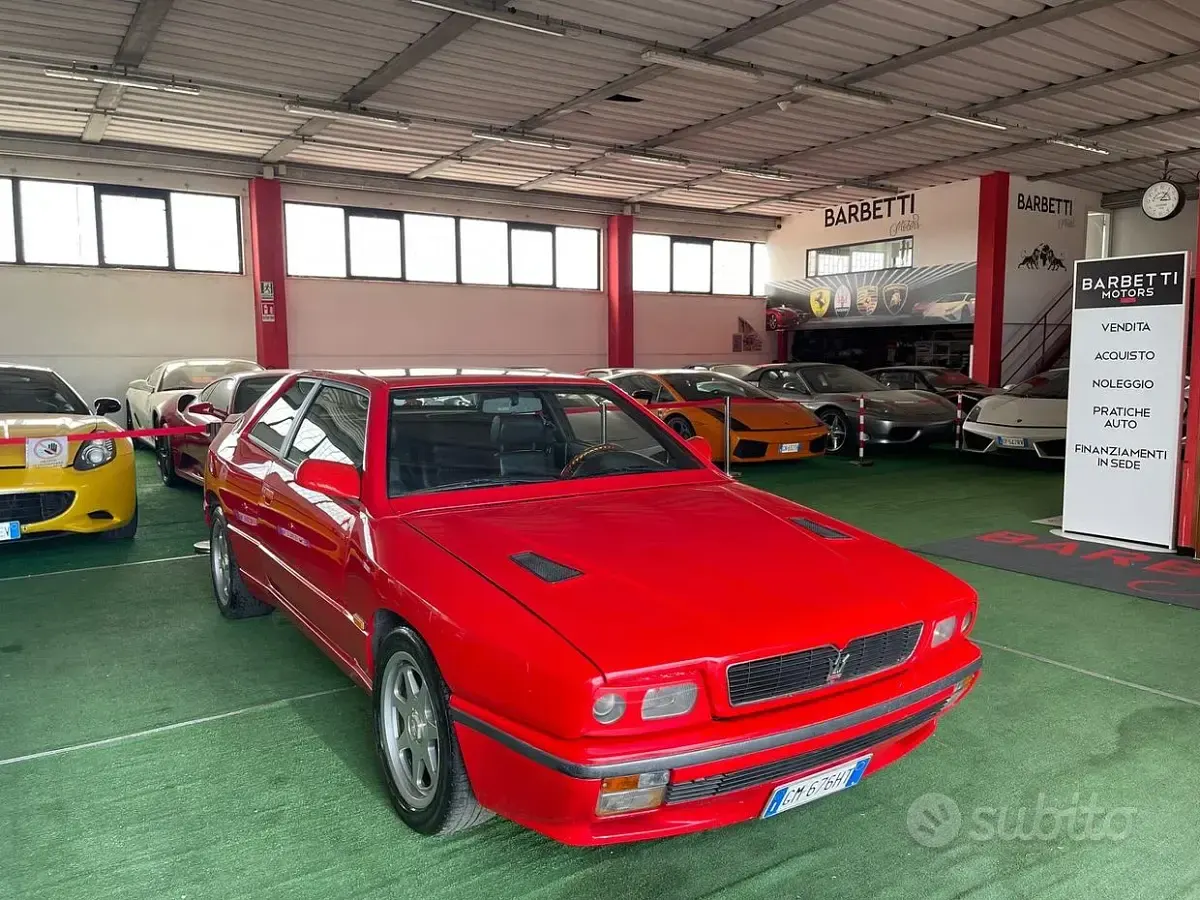 Usata Maserati Ghibli 306 CV (225 kW) 1994 Rosso Coupé