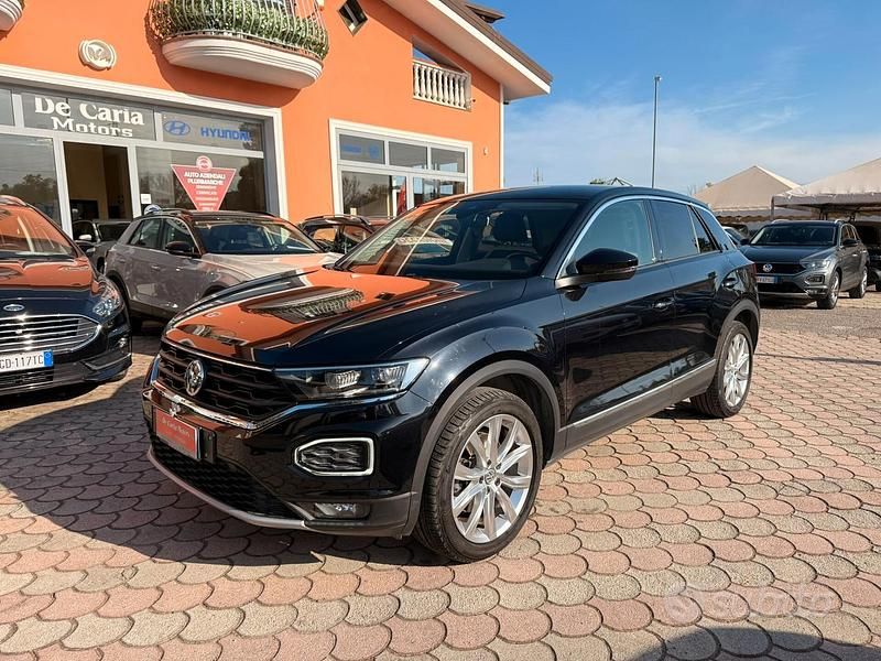 Usata VW T-Roc Advance 150 CV (110 kW) 2018 Nero SUV