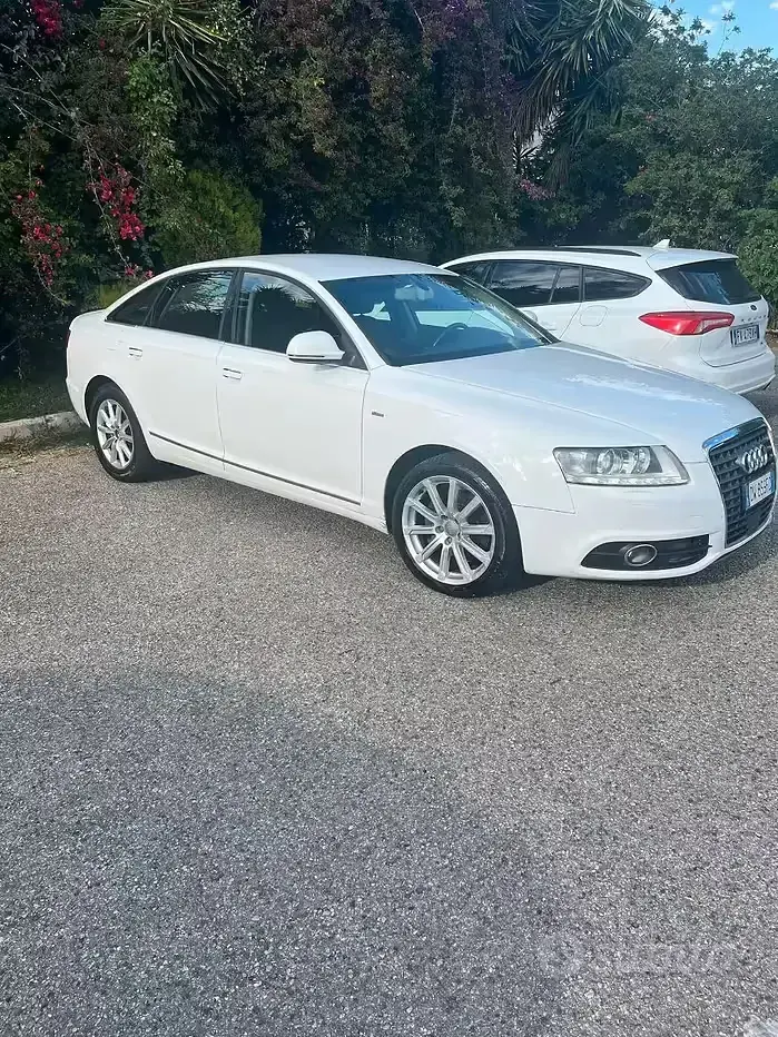 Usata Audi A6 S-Line 179 CV (131 kW) 2009 Bianco Berlina