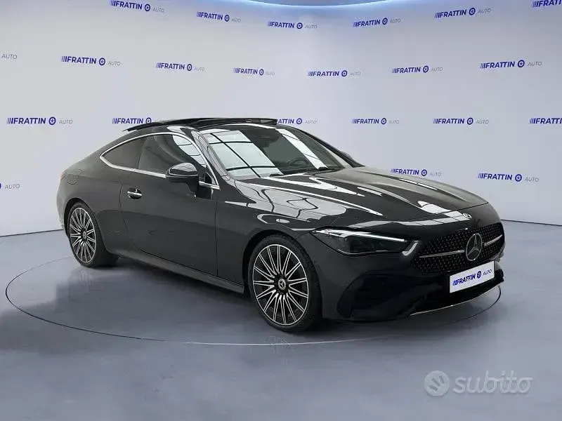 Usata Mercedes CLE220 AMG line 197 CV (144 kW) 2025 Grigio grafite [831] Coupé