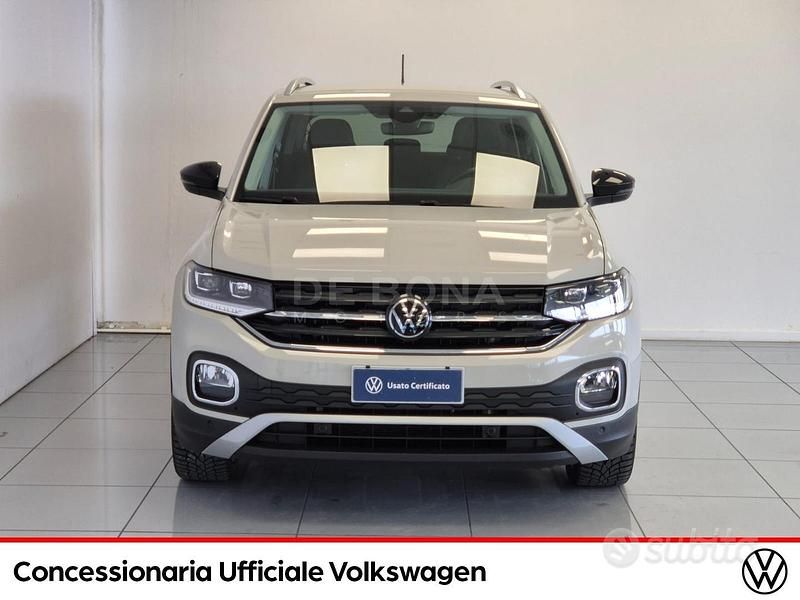 Usata VW T-Cross Advance 110 CV (80 kW) 2023 Grigio SUV