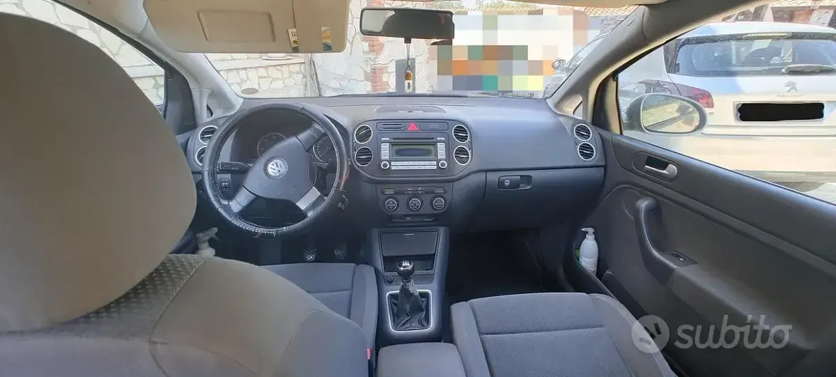 Usata VW Golf Plus 105 CV (77 kW) 2008 Grigio Monovolume