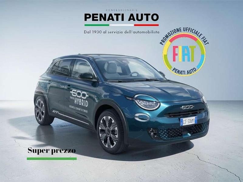 Nuova Fiat 600 101 CV (74 kW) 2026 Verde SUV