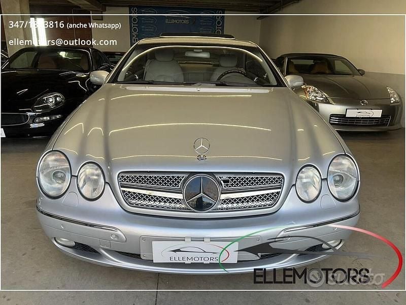 Usata Mercedes CL500 306 CV (225 kW) 2000 Argento Coupé