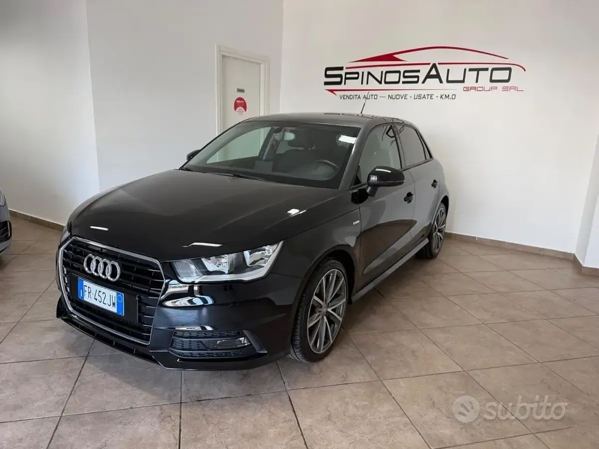 Usata Audi A1 S-Line 90 CV (66 kW) 2018 Nero Berlina