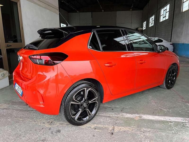 Usata Opel Corsa Elegance 75 CV (55 kW) 2021 Arancione Berlina