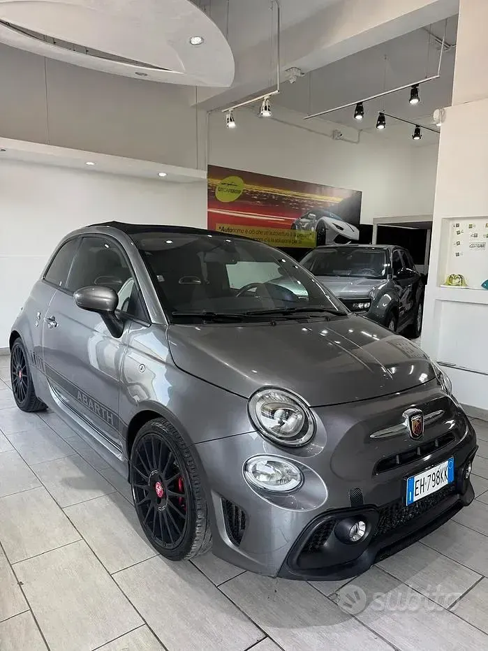 Usata Abarth 500C 140 CV (102 kW) 2011 Grigio Cabrio