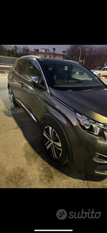 Usata Peugeot 3008 GT-line 181 CV (133 kW) 2017 Grigio Berlina