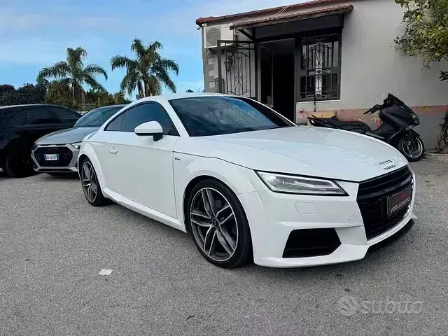 Usata Audi TT S-Line 184 CV (135 kW) 2016 Bianco Coupé