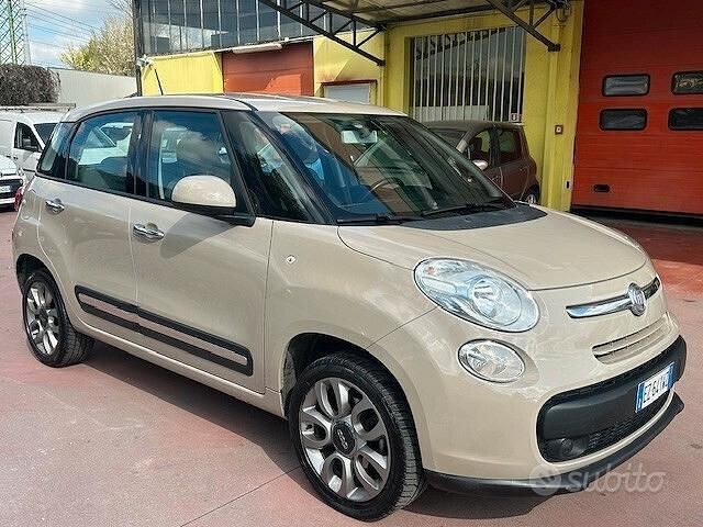 Usata Fiat 500L Pop Star 80 CV (58 kW) 2015 Beige Monovolume