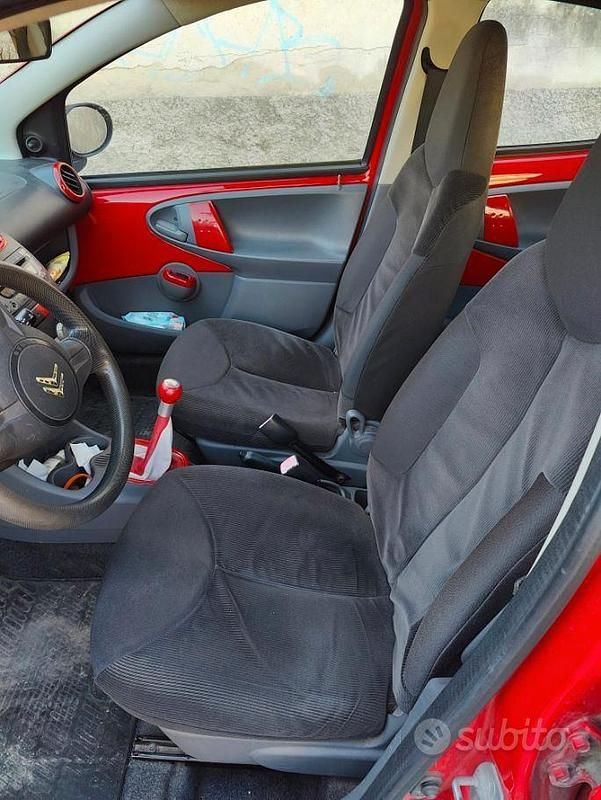 Usata Citroën C1 68 CV (50 kW) 2006 Rosso Utilitaria
