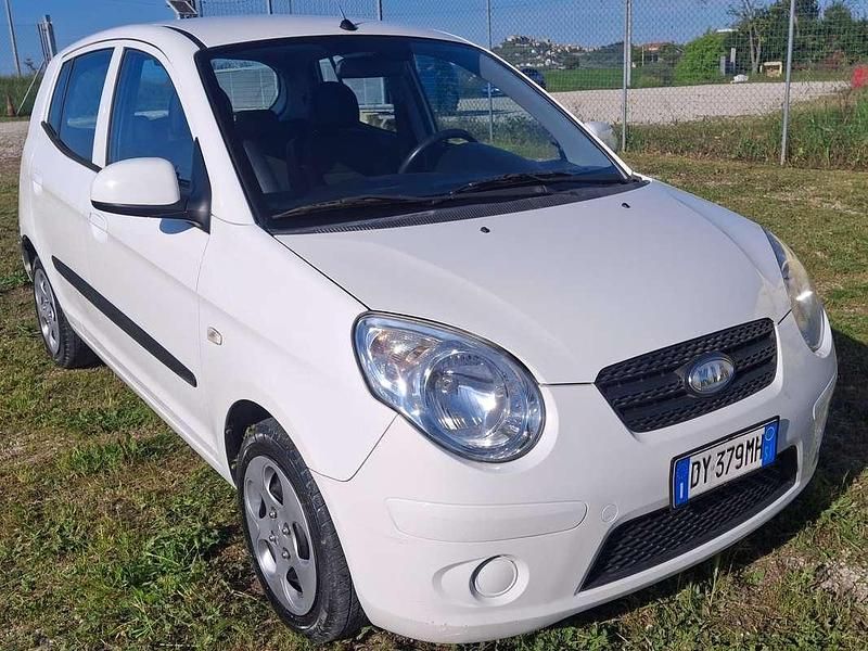 Usata Kia Picanto 63 CV (46 kW) 2010 Bianco Utilitaria