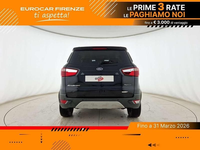 Usata Ford Ecosport Titanium S 125 CV (91 kW) 2017 Nero SUV