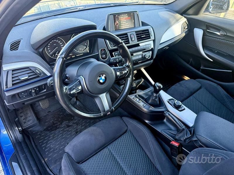 Usata BMW 114 M Sport 95 CV (69 kW) 2017 Blu Utilitaria