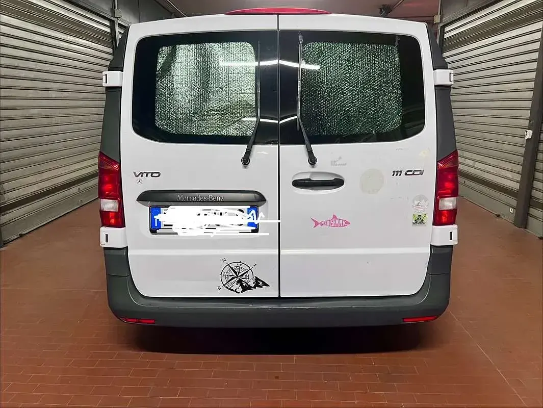 Usata Mercedes Vito 114 CV (83 kW) 2015 Bianco Furgone