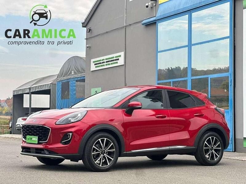 Rosso Usata 2023 Ford Puma Titanium SUV | 18.900 € (Buon prezzo) - Immagine 1/4