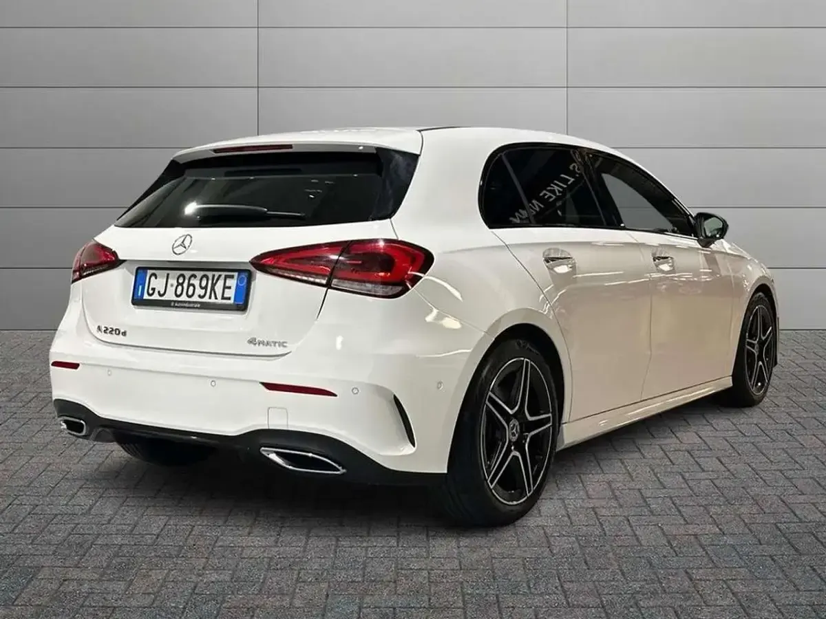 Usata Mercedes A220 Premium 190 CV (139 kW) 2022 Bianco polare Berlina