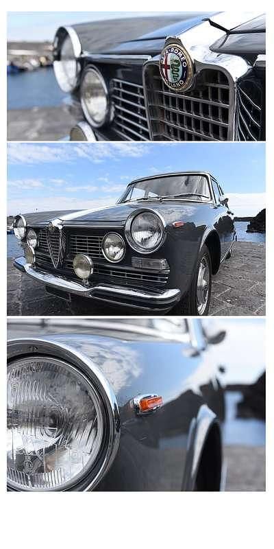 Usata Alfa Romeo 2600 135 CV (99 kW) 1966 Grigio Berlina