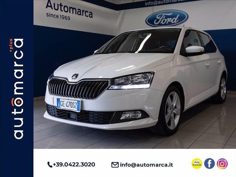 Usata Skoda Fabia Design Edition 60 CV (44 kW) 2021 Bianco Berlina