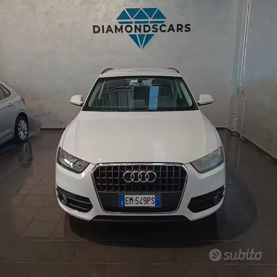 Usata Audi Q3 Advanced 140 CV (102 kW) 2012 Bianco SUV