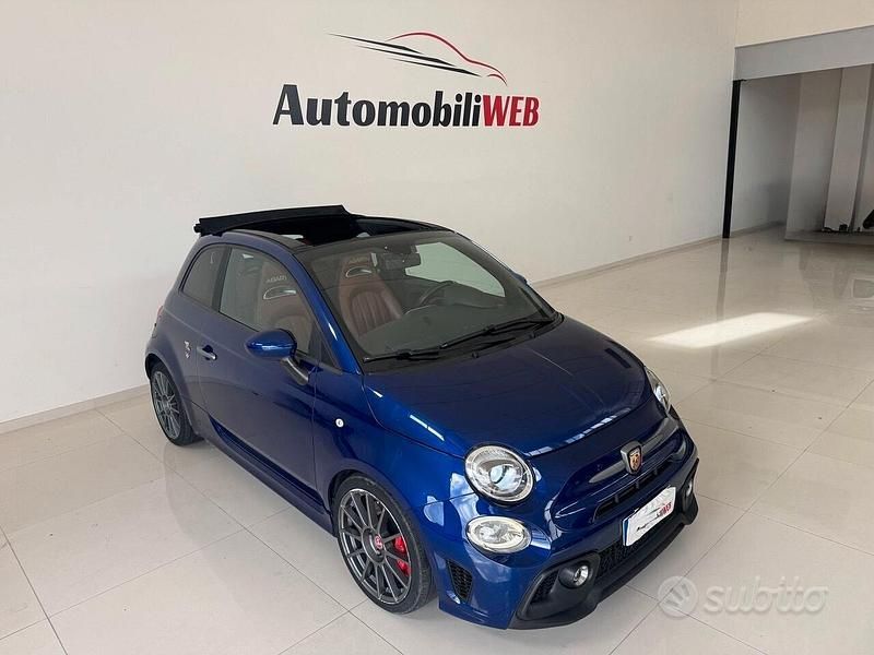 Usata Abarth 595C Competizione 180 CV (132 kW) 2016 Blu Cabrio
