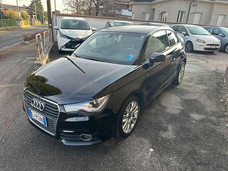Usata Audi A1 Ambition 86 CV (63 kW) 2011 Nero Utilitaria