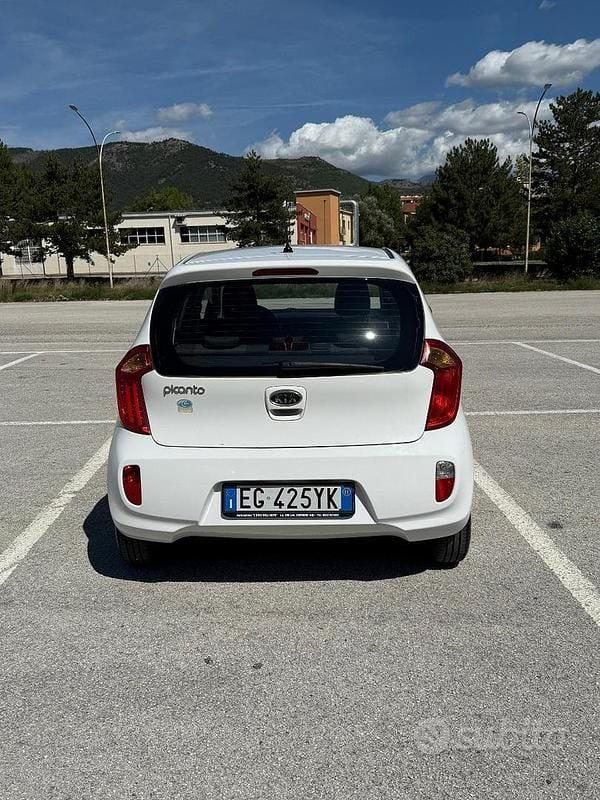 Usata Kia Picanto 69 CV (50 kW) 2011 Bianco Utilitaria