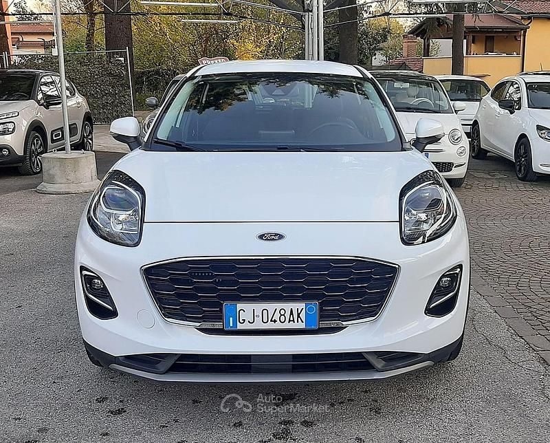 Usata Ford Puma Titanium 124 CV (91 kW) 2022 Bianco SUV