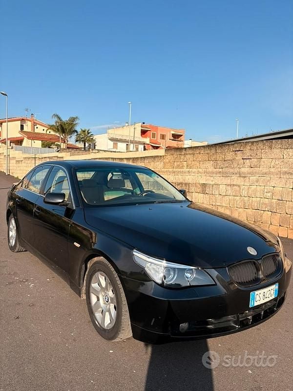 Usata BMW 525 2004 Nero Berlina