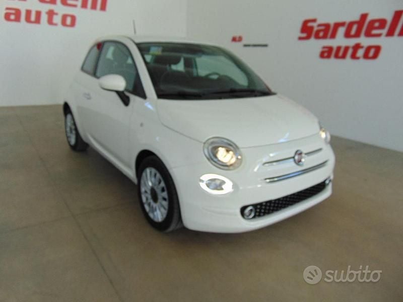 Usata Fiat 500 Lounge 69 CV (50 kW) 2021 Bianco Utilitaria