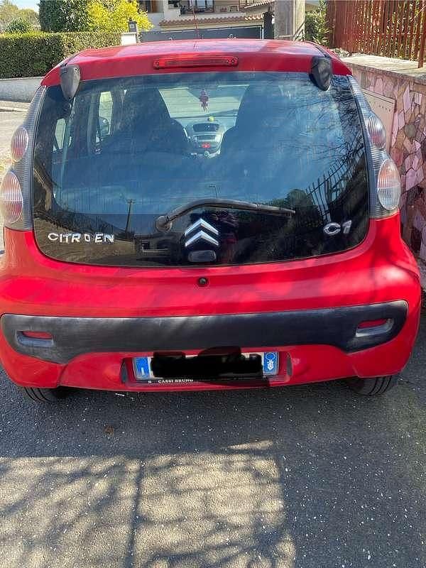 Usata Citroën C1 68 CV (50 kW) 2007 Rosso Utilitaria