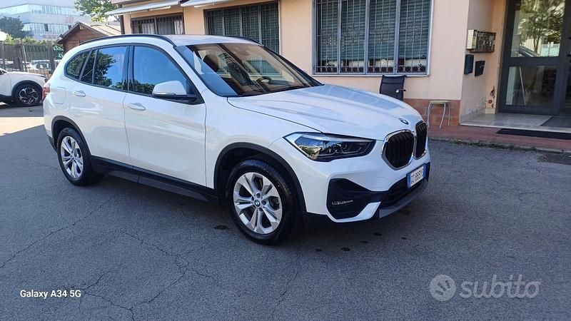 Usata BMW X1 Advantage 125 CV (91 kW) 2020 Bianco SUV