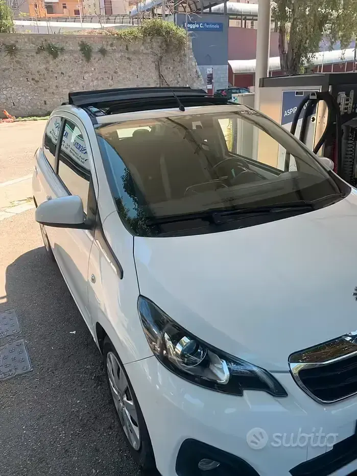 Usata Peugeot 108 69 CV (50 kW) 2017 Bianco Cabrio