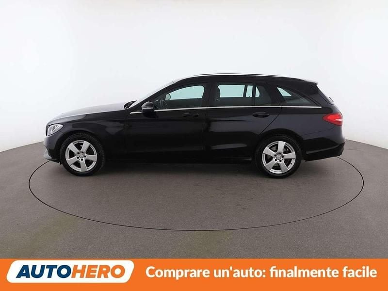 Usata Mercedes C180 Business 116 CV (85 kW) 2016 Nero Station wagon