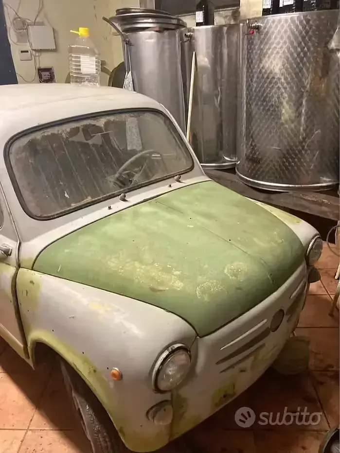 Usata Fiat 600D 1960 Bianco Berlina