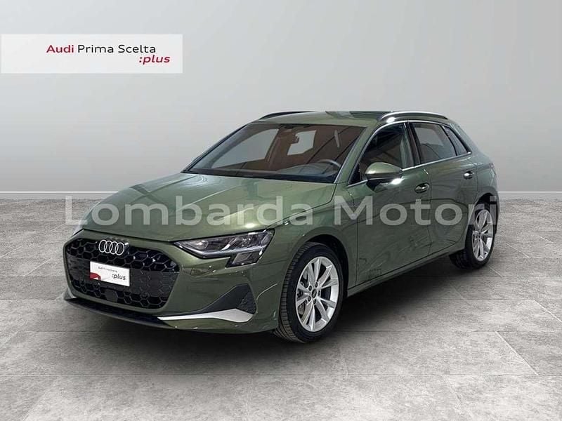 Verde distretto metallizzato Usata 2024 Audi A3 Sportback e-tron Advanced Plus Due volumi | 35.900 € (Buon prezzo) - Immagine 1/4