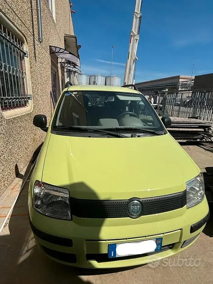 Usata Fiat Panda 69 CV (50 kW) 2014 Giallo Utilitaria