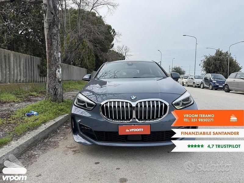 Usata BMW 118 M Sport 140 CV (102 kW) 2019 Grigio Utilitaria